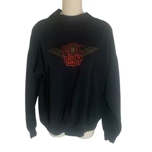 Harley Davidson HOG Vintage Label Sweatshirt Harley Owners Size 2X thumbnail 2