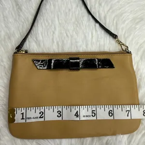 Kate Spade New York Creamy Caramel Brown Mini Purse Wristlet thumbnail 9
