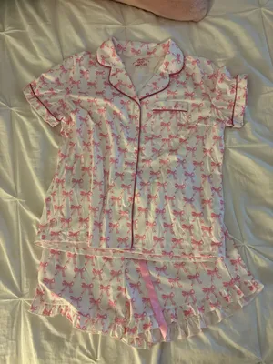 Sassy Shortcake PJ Set Pink Size L thumbnail 5