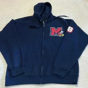 Disney Mickey Mouse Zip Up Sweatshirt Y8 thumbnail 1