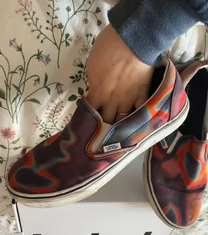 Vans Slip-On unisex tie-dye swirl W10 M8 1/2”  thumbnail 5