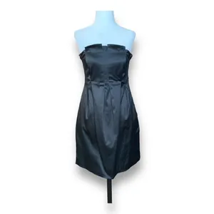 Gestuz Women's Dress Pleated‎ Corset Strapless Black Formal Mini Size 38 thumbnail 2