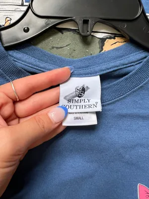 Simply Southern T-Shirt Navy Blue Small thumbnail 3