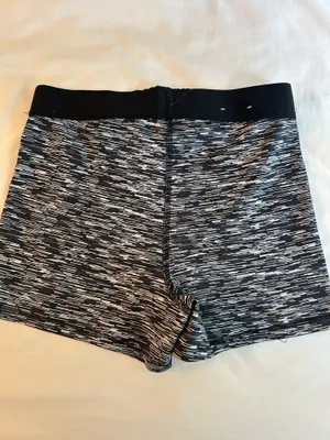 SO Black and White Spandex Shorts thumbnail 2