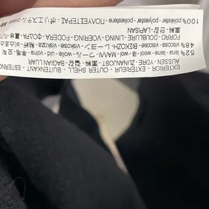 Zara black wool full length jacket thumbnail 6