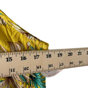 NWT SlothToes Costa Rica Women's Size‎ XS Yellow Tropical Vacation Mini Dress thumbnail 8