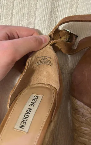 Camel Woven Wedges thumbnail 4
