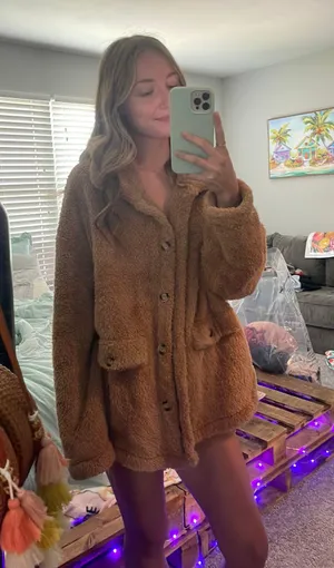 SheIn Teddy Coat thumbnail 1