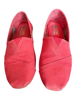 Skechers Women's Slip-On Canvas Flats - Red Bobs thumbnail 1