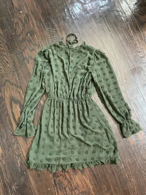 Midnight Doll Green Dress thumbnail 1