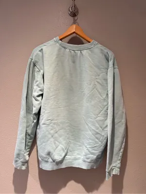 Vintage Key West Florida Graphic Crewneck Sweatshirt Pastel Blue Light Teal - Si thumbnail 5