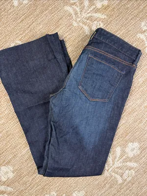 Banana Republic Dark Indigo flare -Leg Jeans thumbnail 3