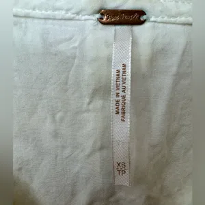 Free People Be Your Baby Lace Mini Dress‎ in Ivory Size XS thumbnail 10