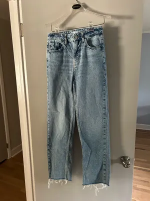 ZARA High-Rise Z1975 Straight Jeans thumbnail 2