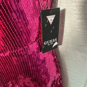 GUESS Women's Pink Sequined Dress Size 0 NWT thumbnail 5