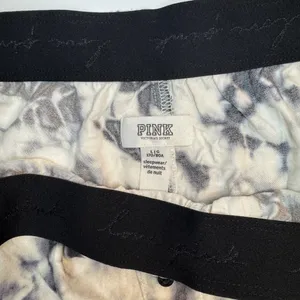 PINK Victoria's Secret Tie Dye Sleep Shorts Loungewear Pajama L/G thumbnail 3
