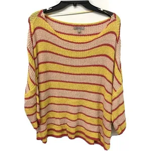 Wonderly Multicolor Stripe Pullover Sweater thumbnail 1