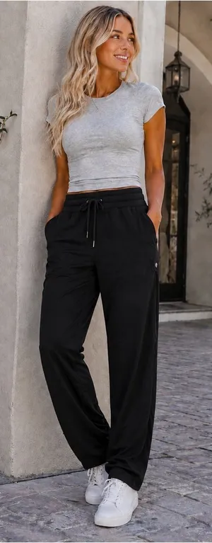 Lululemon dance studio LINED jogger pants black 2 thumbnail 1