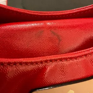 This is a cool stylish Kate spade red leather handbag thumbnail 7