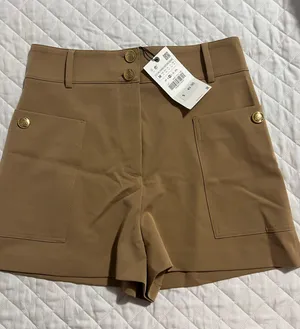 Zara High Rise Shorts thumbnail 1