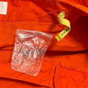 💙NWOT Maeve Anthropologie‎ Orange Pleated Poplin Shorts thumbnail 5