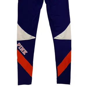 PINK Victoria's Secret High Waist Blue Logo Ultimate Leggings Women Activewear M thumbnail 7