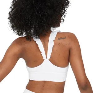 OFFLINE By Aerie Real Me XTRA Ruffle Sports Bra - large thumbnail 7