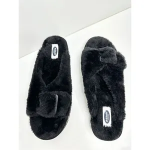 Dr.‎ Scholl’s Shoes Womens Size 7 Staycay Black Lounge Slippers NEW thumbnail 5