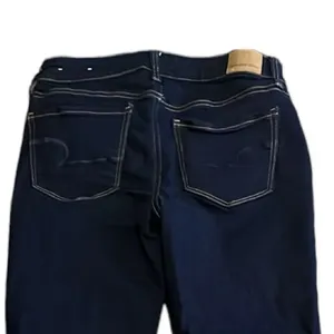American Eagle AEO Hi Rise Jegging 8 Dark Denim Jeans Super Stretch thumbnail 5