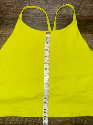 Old Navy Powersoft Neon Strappy Crop Tank Top Size XL thumbnail 11