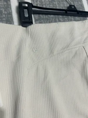 Lululemon Ribbed Softstreme Zip Leg High-Rise Crop thumbnail 6