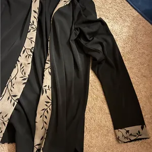 Christopher & banks medium black‎ cardigan thumbnail 4