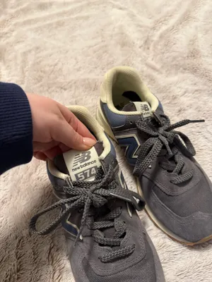 New balance 574 vintage indigo sneakers thumbnail 3