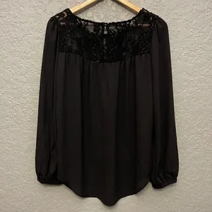 Sage 1/4 Lace Blouse thumbnail 4