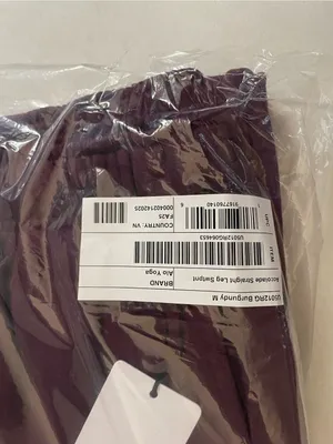 Alo Yoga NWT Accolade Straight Leg Sweatpants Burgundy Size M thumbnail 7