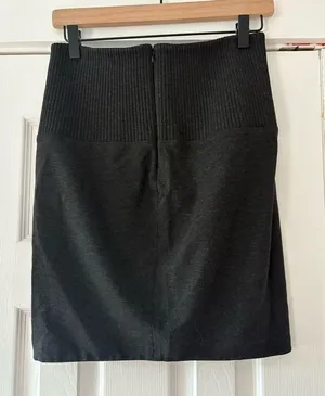 3.1 Phillip Lim Dark‎ Grey Knit Skirt Size 6 EUC thumbnail 1