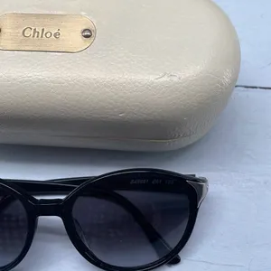 Chloe Sunglasses‎ Womens Black Frames Dark Lenses Comes Tortoise Style W COA thumbnail 6
