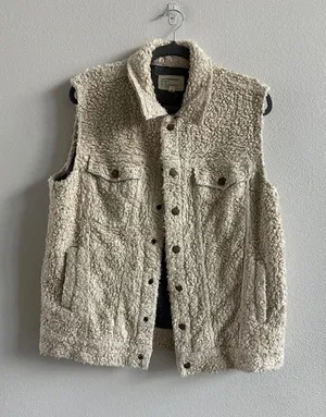 Current/Elliott Sherpa Vest Size 2 Size M thumbnail 1
