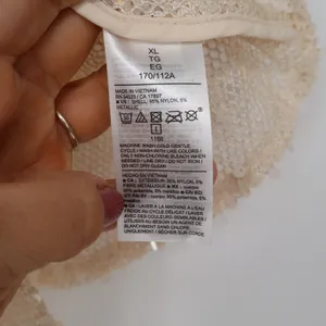 Old Navy Tank Top Womens XL Peach Sequin Mesh Sleeveless NEW thumbnail 5