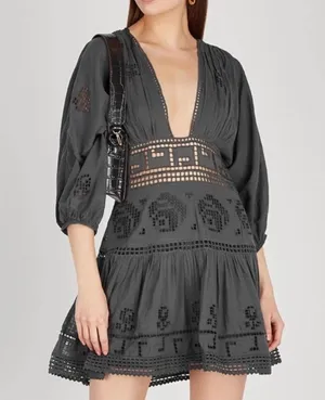Free people  Tea Time Mini Dress thumbnail 1