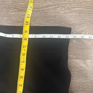 Betabrand‎ Black Mid-Rise Flare Pull-On Ponte Dress Yoga Pants XS Petite Career thumbnail 8