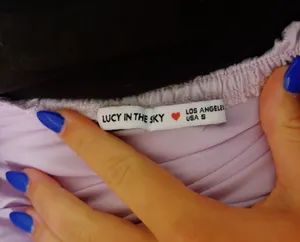 Lucy in the Sky Purple Mini Dress thumbnail 5