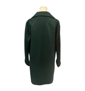 Belle & Bloom Ex-Boyfriend Wool Blend Oversized Jacket Dark Green thumbnail 4