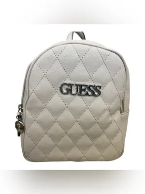 GUESS Quilted Blush Pink Mini Backpack thumbnail 8