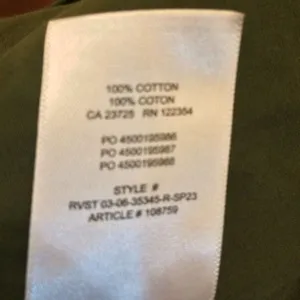 TNA Green Cargo jeans 00 pants thumbnail 7