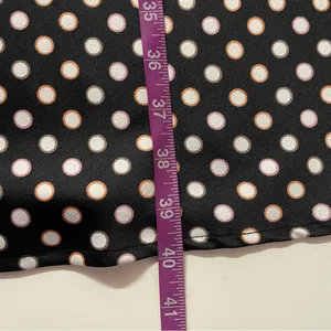 A New Day Black Polka Dot Slip Midi Dress EUC Size S thumbnail 8