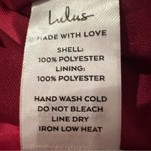 Lulus Prize-Winner Sequin Long Sleeve Crop Top Women's‎ Medium Burgundy Holiday thumbnail 10