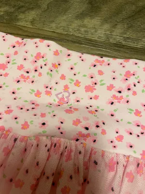 NWT! Blogilates Viral Taylor Swift Popflex Ballerina Skirt Skort Pink Floral Small thumbnail 9