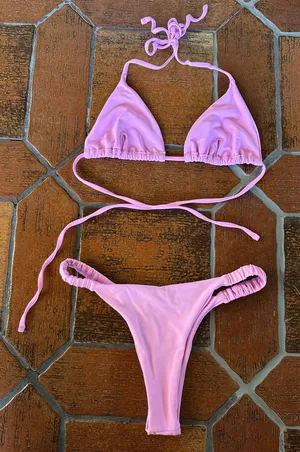 Shein Bikini Set Pink thumbnail 1