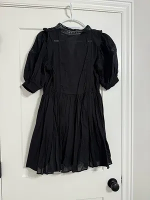 Mango Black Mini Dress thumbnail 7